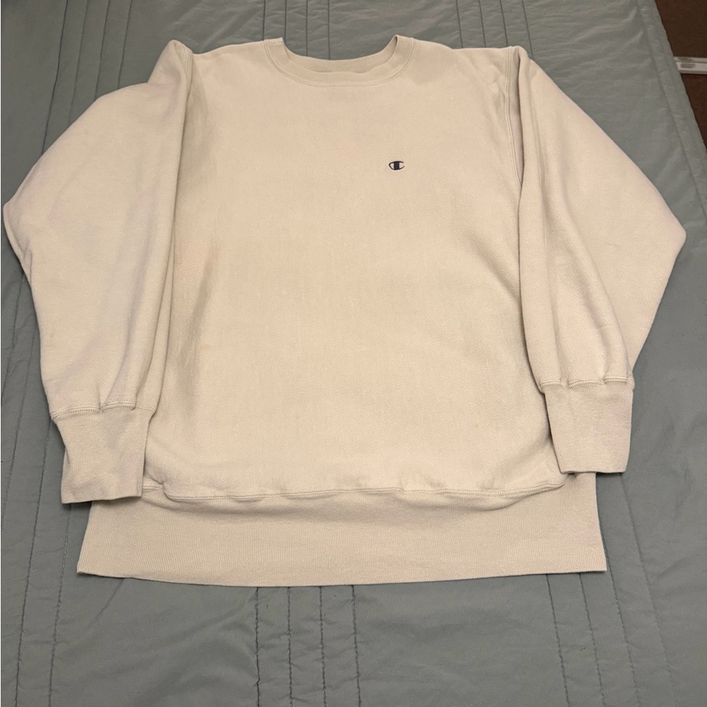 Vintage Champion Heavyweight Crew Neck (Size XL)
